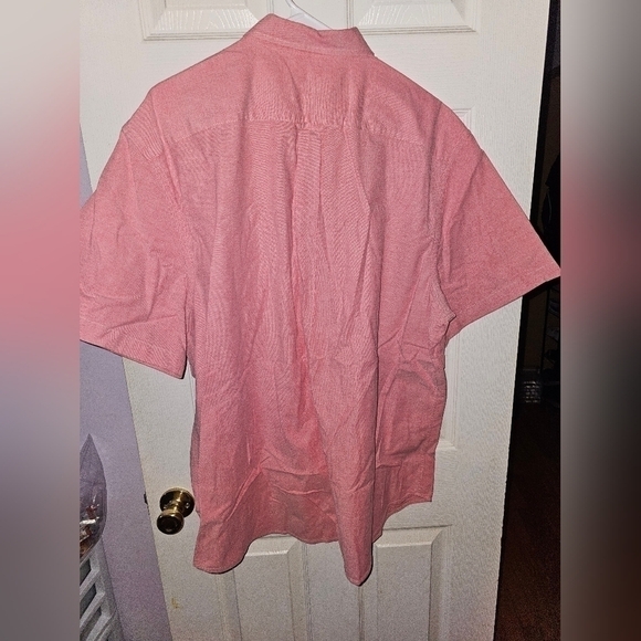 5 Old Navy Shirt Mens XXL  Short Sleeve Slim Fit Button Up Top Tall - Picture 12 of 15